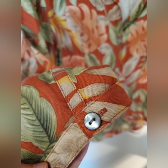 Y2K Caribbean Joe Hawaiian vintage print top - Picture 5 of 6